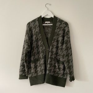 Madewell Houndstooth cardigan
